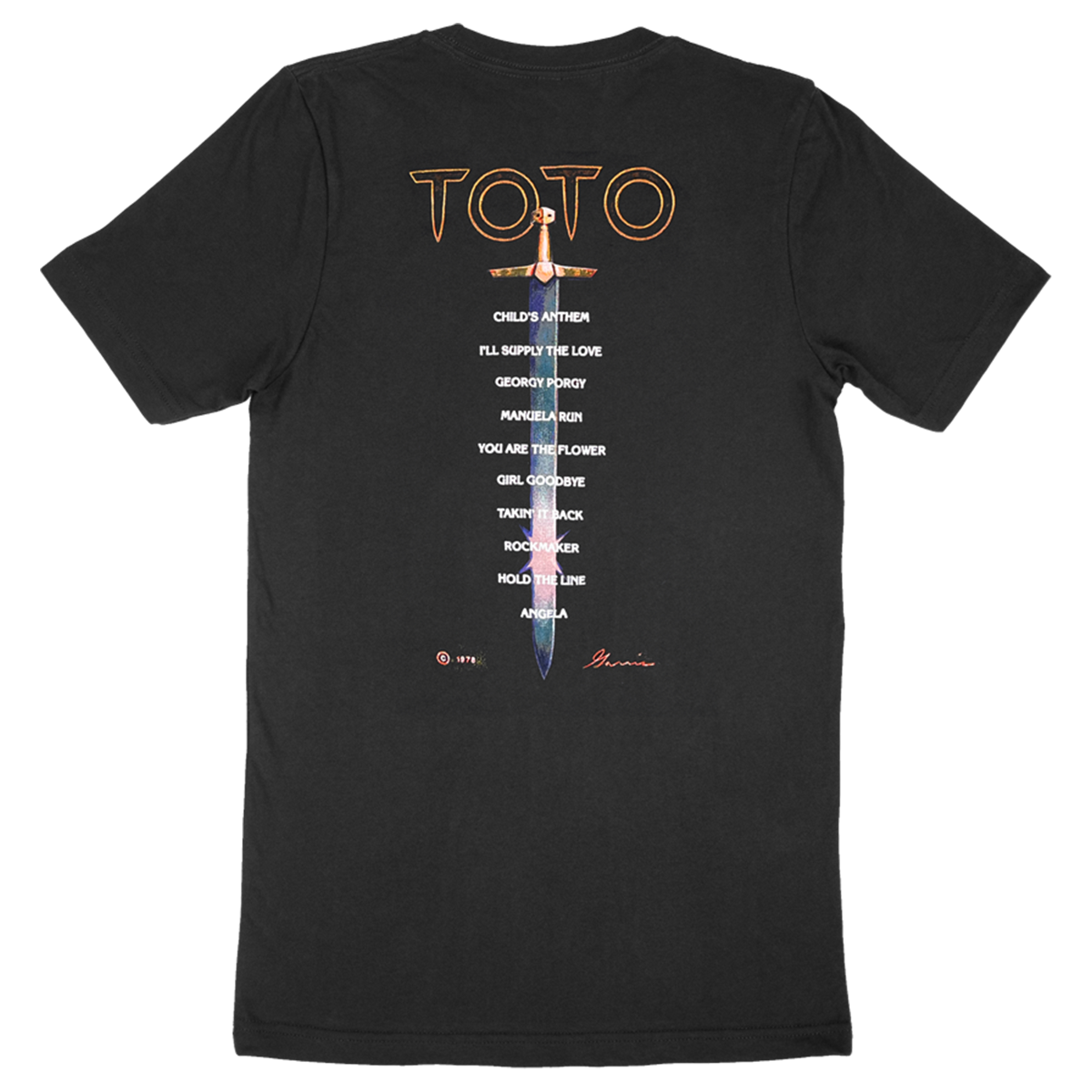 Sword Tracklist Tee