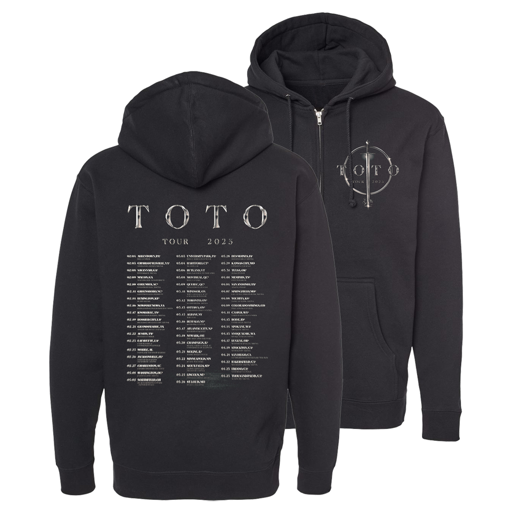 2023 Chrome Sword Tour Zip Hoodie