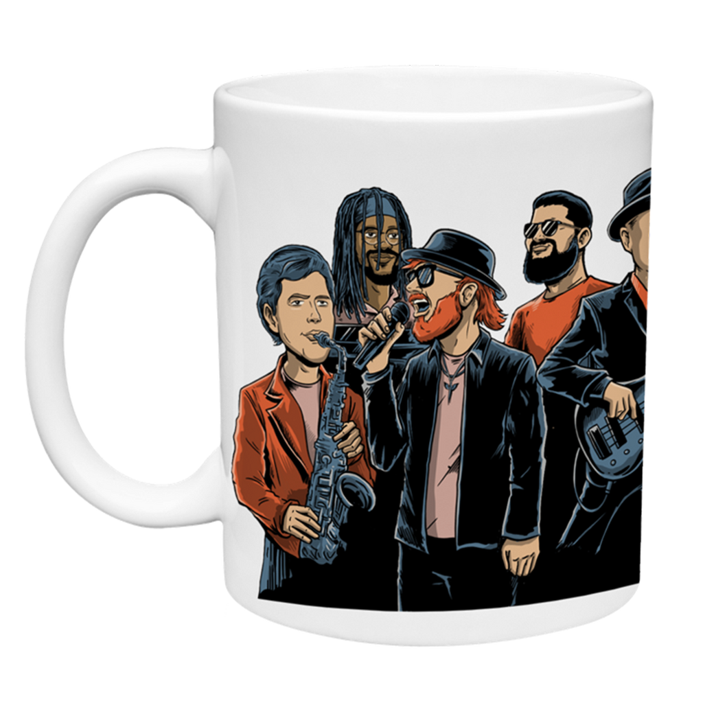 Band Illustration Mug