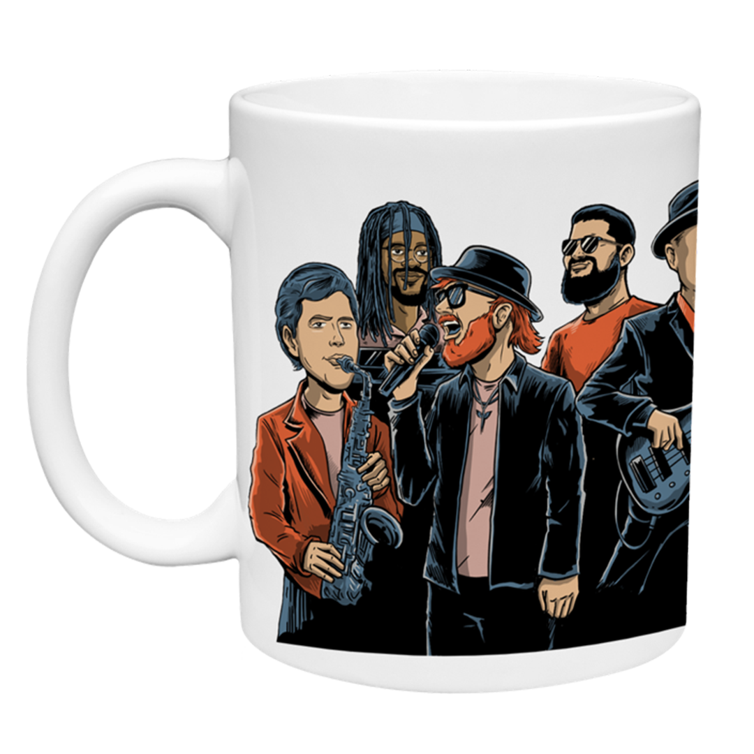 Band Illustration Mug