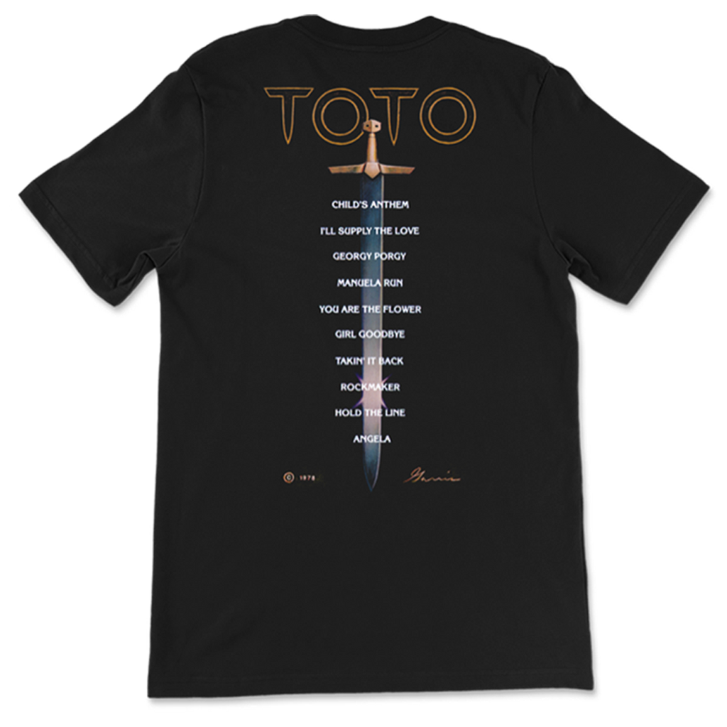 Toto Tracklist Tee